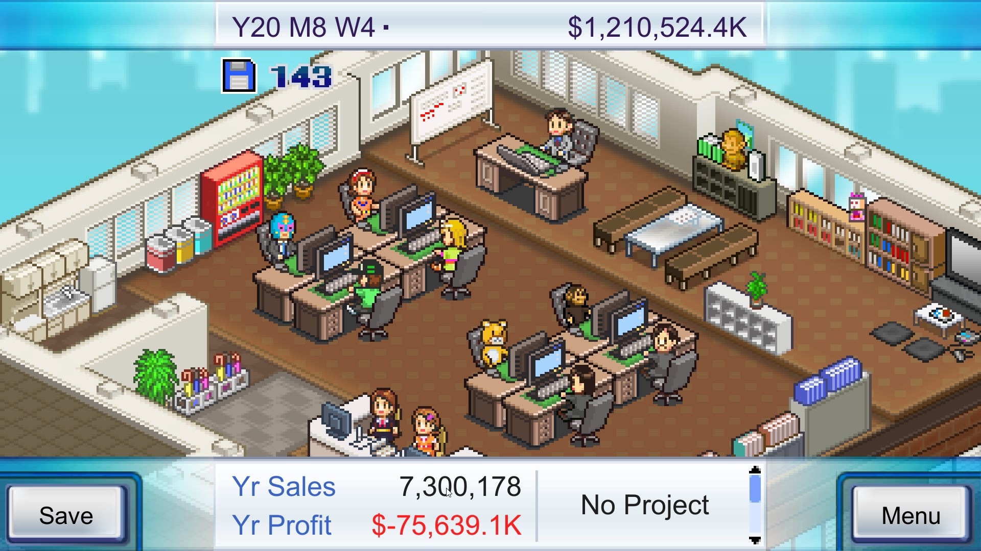 kairosoft เกมมือถือ game dev story