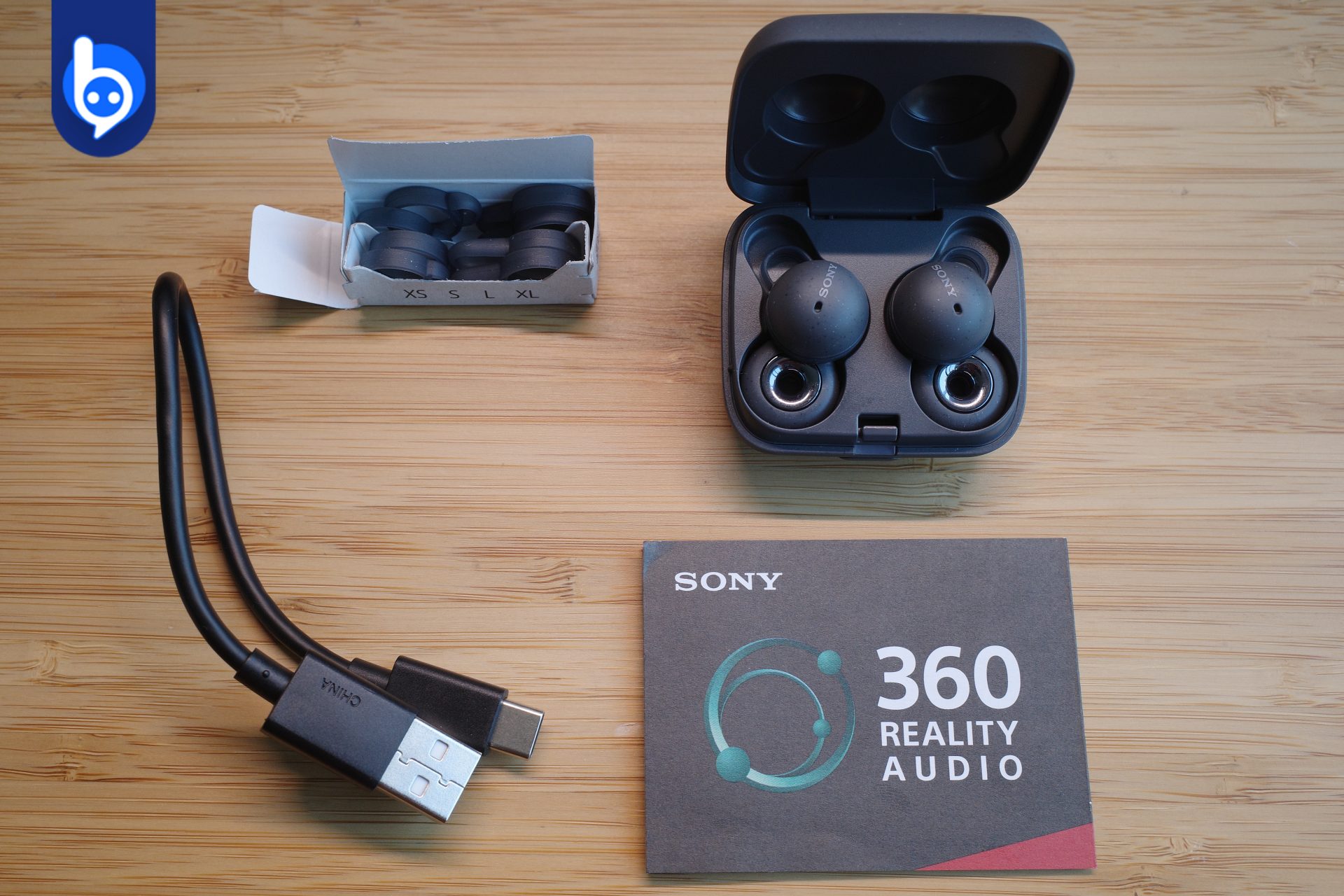 ของในกล่อง Sony LinkBuds มีรหัสใช้งาน Tidal เพื่อทดลอง 360 Reality Audio มาด้วย