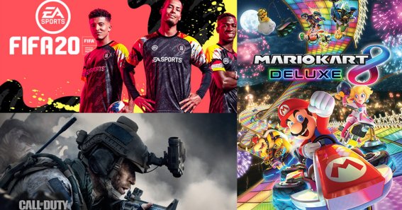 FIFA , Call Of Duty และ Mario เป็นซีรีส์เกมที่ขายดีที่สุดในอังกฤษ