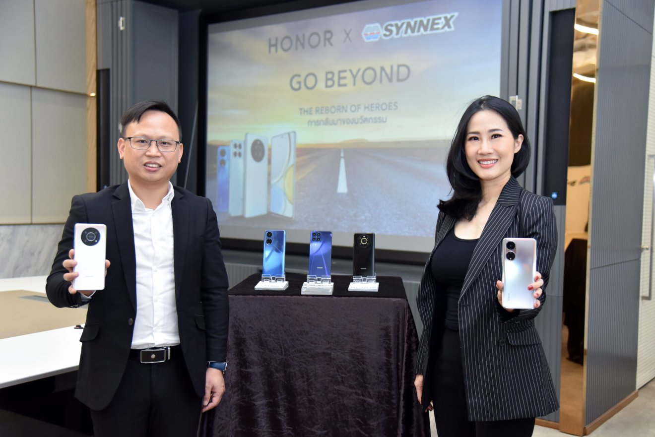 HONOR กลับสู่ไทยอีกครั้ง พร้อมจับมือ SYNNEX ลุยตลาด