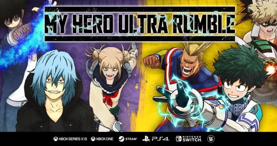 ตัวอย่างเกม MY HERO ULTRA RUMBLE จัดทีมใช้อัตลักษณ์ต่อสู้แบบ Battle Royale!!