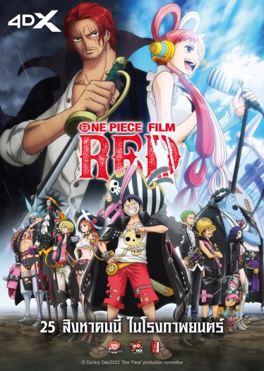 [รีวิว] ONE PIECE FILM: RED – ปล่อยของโหดเหมือนโกรธสี่จักรพรรดิ