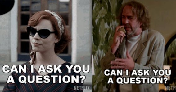 ประโยคที่มีแทบทุกเรื่อง “Can I Ask You a Question ?” ทำไมต้องถามนำ ชาวอเมริกันถามกันแบบนี้จริงไหม ?