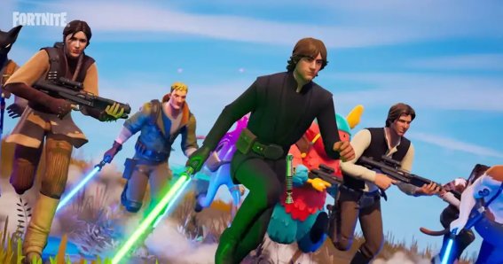 เปิดสกิน 3 ตัวละครในตำนานจาก Starwars ในเกม Fortnite