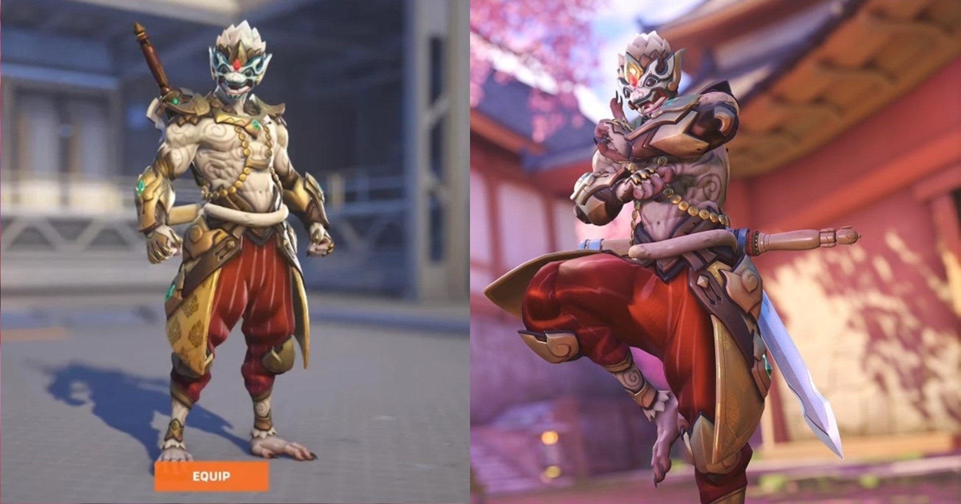 เปิดตัวสกิน หนุมาน ของตัวละคร Genji ในเกม Overwatch 2