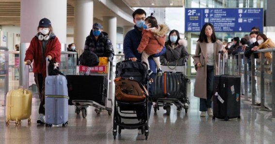 China logs nearly 40 million entry-exit trips in two months