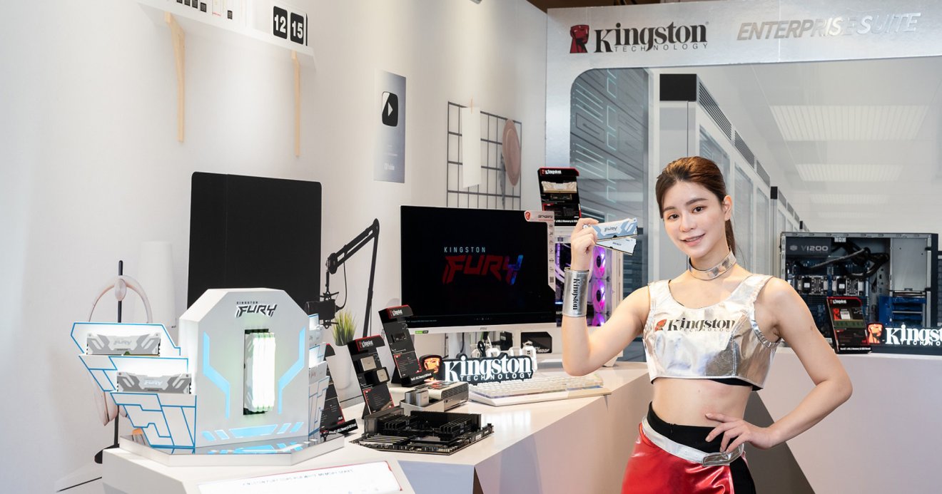 Kingston เปิดตัวผลิตภัณฑ์ใหม่ “หน่วยความจำ DDR5 Non-Binary และ XS1000 SSD แบบพกพา” ในงาน COMPUTEX 2023