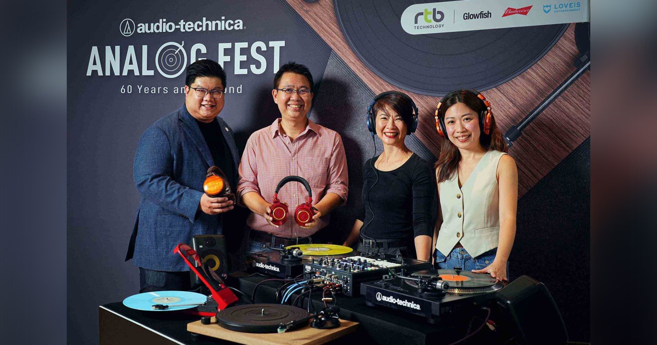 อาร์ทีบีฯ เปิดตัวเครื่องเล่นแผ่นเสียงถึง 5 รุ่นและหูฟัง ในงาน “AUDIO-TECHNICA ‘ANALOG FEST.’ 60 YEARS AND BEYOND”