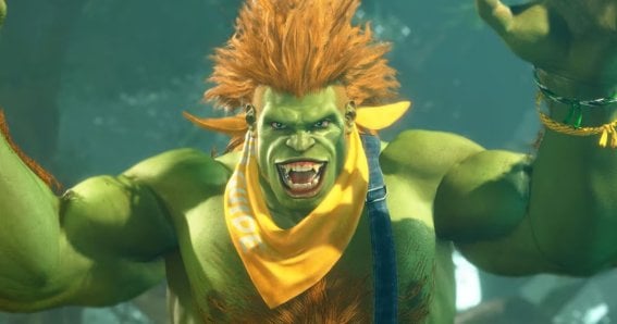 เกม Street Fighter 6 บอกเหตุผลทำไม Blanka มีผิวสีเขียว