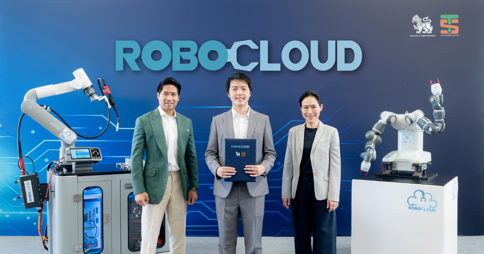 บุญรอด – ไทยซัมมิท ร่วมทุนหนุน Robocloud บริษัทพัฒนาหุ่นยนต์ของคนไทย