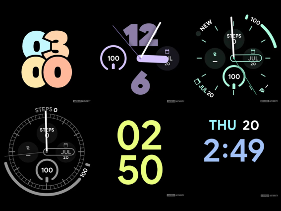 หลุดดีไซน์หน้าปัด Google Pixel Watch 2 กว่า 10 รูปแบบ มีทั้งดีไซน์เรียบง่าย น่ารัก และซับซ้อนแบบ custom ได้