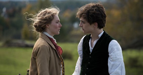 Saoirse Ronan Timothée Chalamet Little Woman