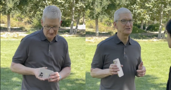 ง่อว Tim Cook บอก สี iPhone 15 Pro เลือกยาก เพราะสวยไปหมด!