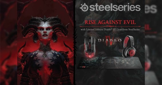 อาร์ทีบีฯ เปิดตัว SteelSeries คอลเลกชั่นใหม่ล่าสุด Diablo IV Limited Edition และไมโครโฟน Alias พร้อมจัดหนักจัดเต็มด้วยโปรโมชั่นในงาน TGS 2023