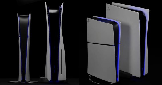 เทียบขนาดกันชัด ๆ PlayStation 5 Slim กับ PS5 รุ่นเดิม ที่ต่างกันพอสมควร