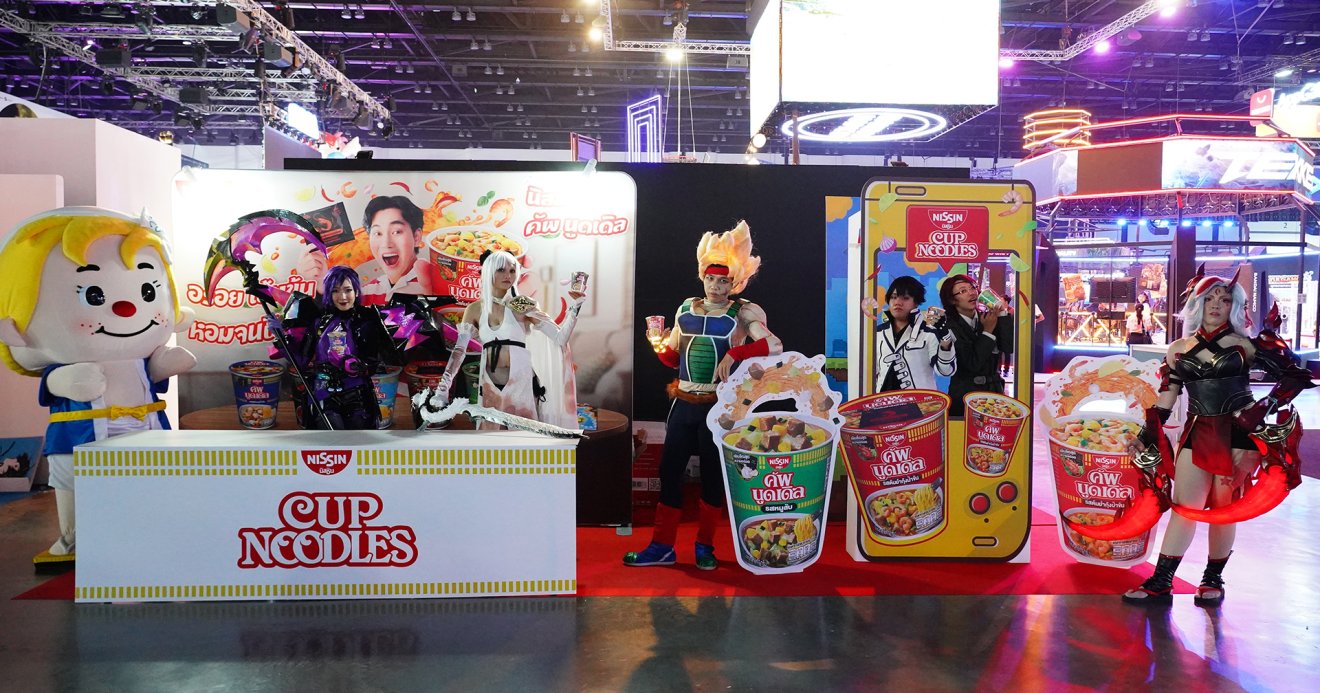 ‘Nissin’ บุกงาน TGS 2023 เปิดบูธเสิร์ฟบะหมี่กึ่งสำเร็จรูปสำหรับเหล่าเกมเมอร์