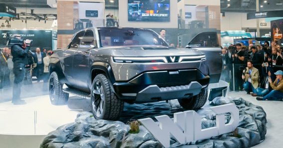 VF Wild กระบะไฟฟ้าคอนเซ็ปต์จาก VinFast อวดโฉมในงาน CES 2024