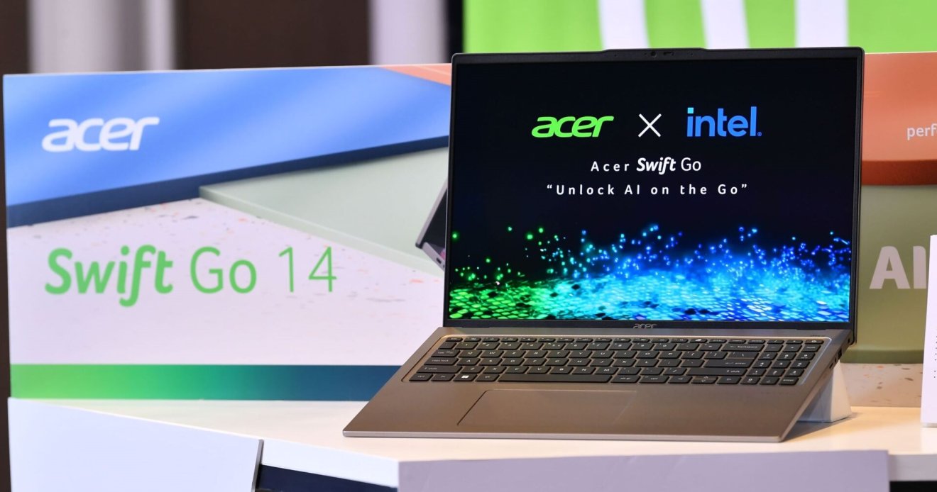 Acer เปิดตัว Swift Go Series โน้ตบุ๊ก AI ใช้ชิป Intel Core Ultra กับราคาเริ่มต้น 29,990 บาท