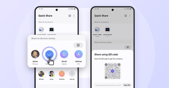 Google และ Samsung เริ่มปล่อยอัปเดตรวม Quick Share แล้ว