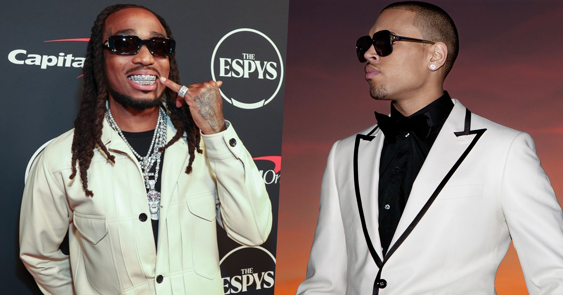 เปิดไทม์ไลน์ดราม่าร้อนวงการฮิปฮอป Chris Brown กับ Quavo ทะเลาะอะไรนักหนา ถึงขั้นต้องซื้อตั๋วตัดหน้า