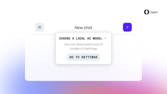 Opera อนุญาตให้ผู้ใช้ดาวน์โหลดและรันโมเดล LLM อยู่ภายในคอมพิวเตอร์ได้