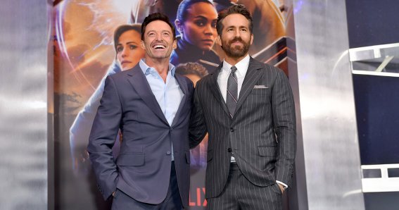 Hugh Jackman Ryan Reynolds Deadpool & Wolverine