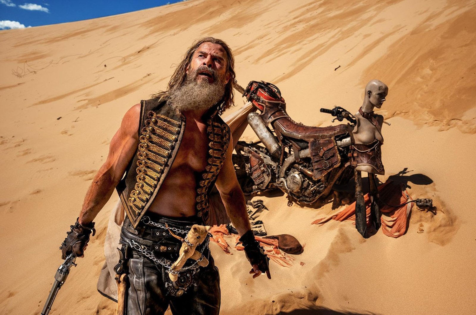 Chris Hemsworth in Furiosa A Mad Max Saga