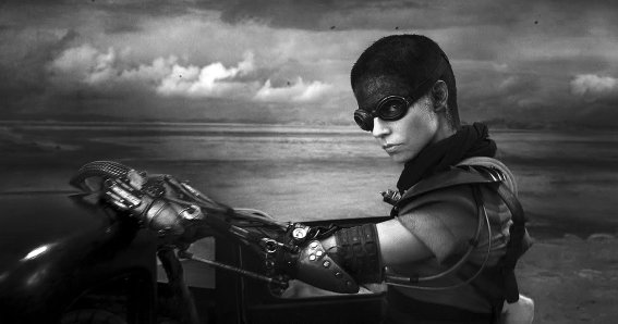 Furiosa: A Mad Max Saga Tinted Black and Chrome Edition