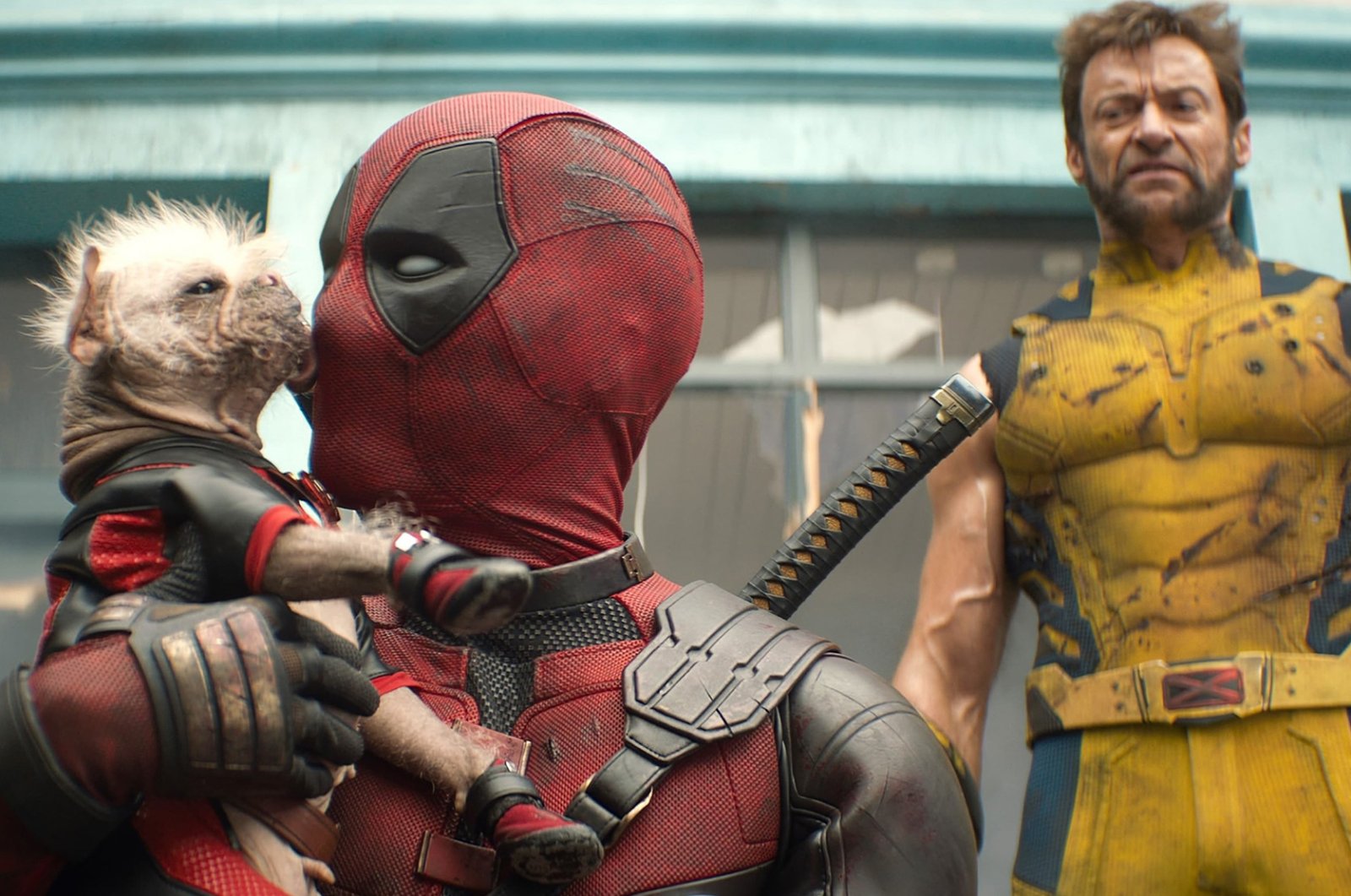 Hugh Jackman Ryan Reynolds Deadpool & Wolverine