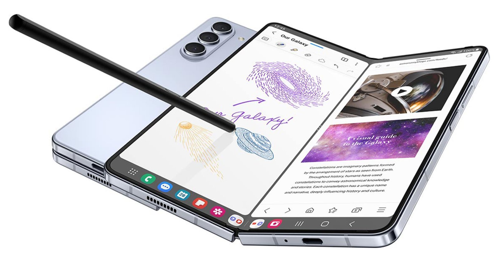 Samsung Galaxy Z Fold7 has a new S Pen pen.