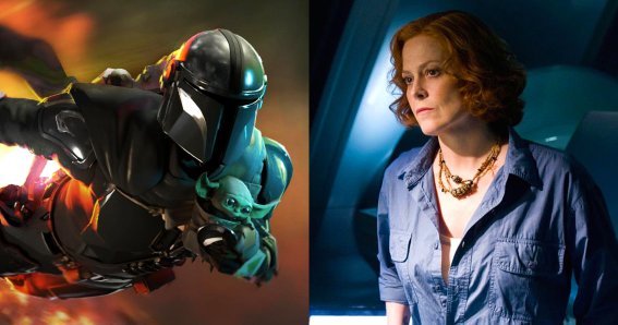 Sigourney Weaver The Mandalorian and Grogu