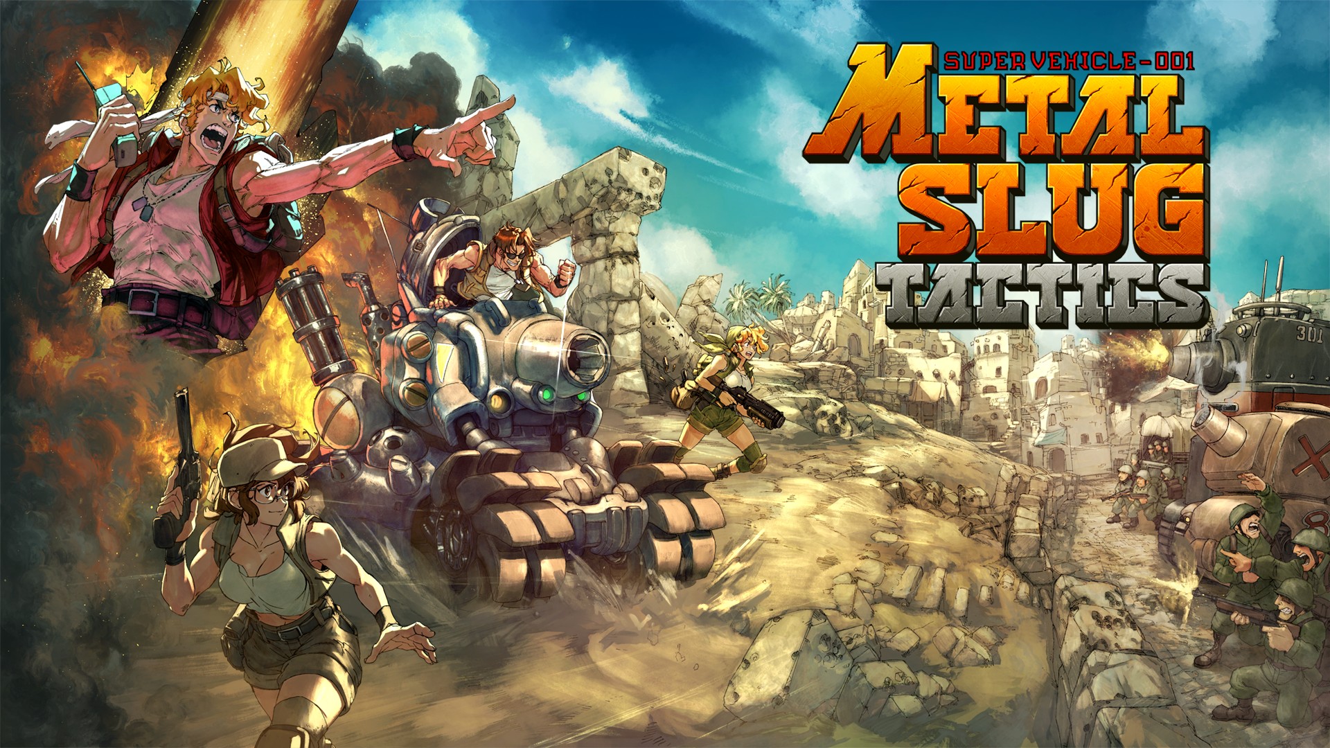 Metal Slug Tactics ประกาศจะวางจำหน่ายช่วงฤดูใบไม้ร่วง ปี ค.ศ. 2024 นี้