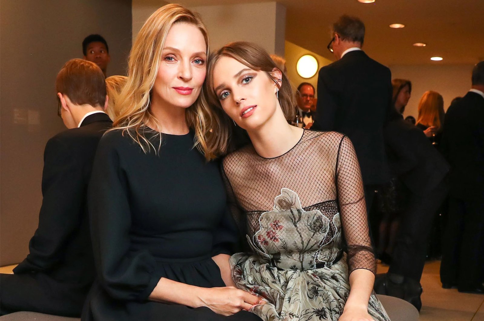 Uma Thurman Maya Hawke