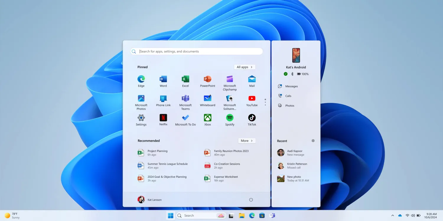 ร่วมมือกันชน Apple อัปเดตใหม่ของ Windows 11 จะสามารถเข้าถึงข้อมูลสมาร์ตโฟน Android ได้โดยตรง