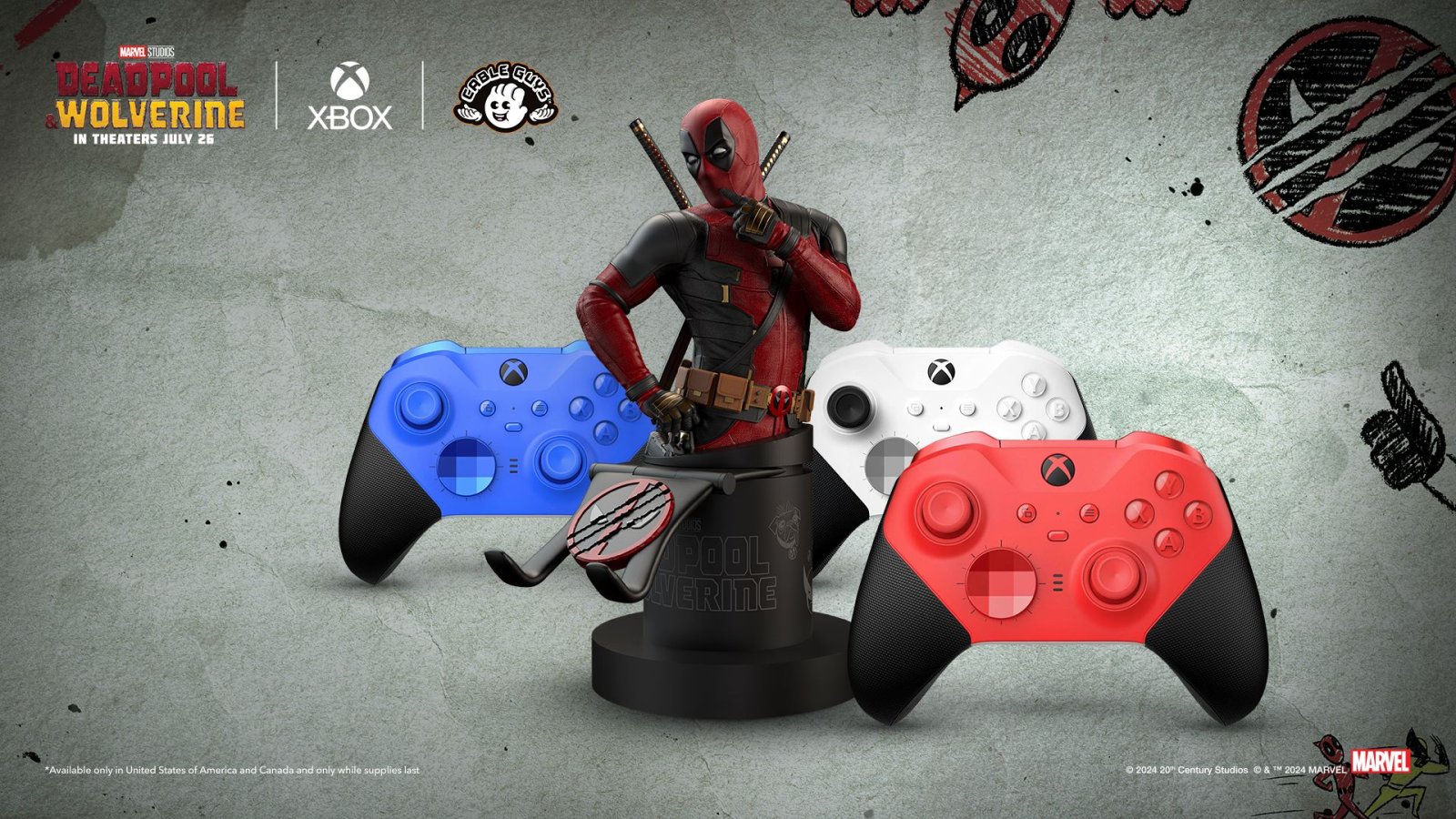 Cable Guys Deadpool Controller Holder