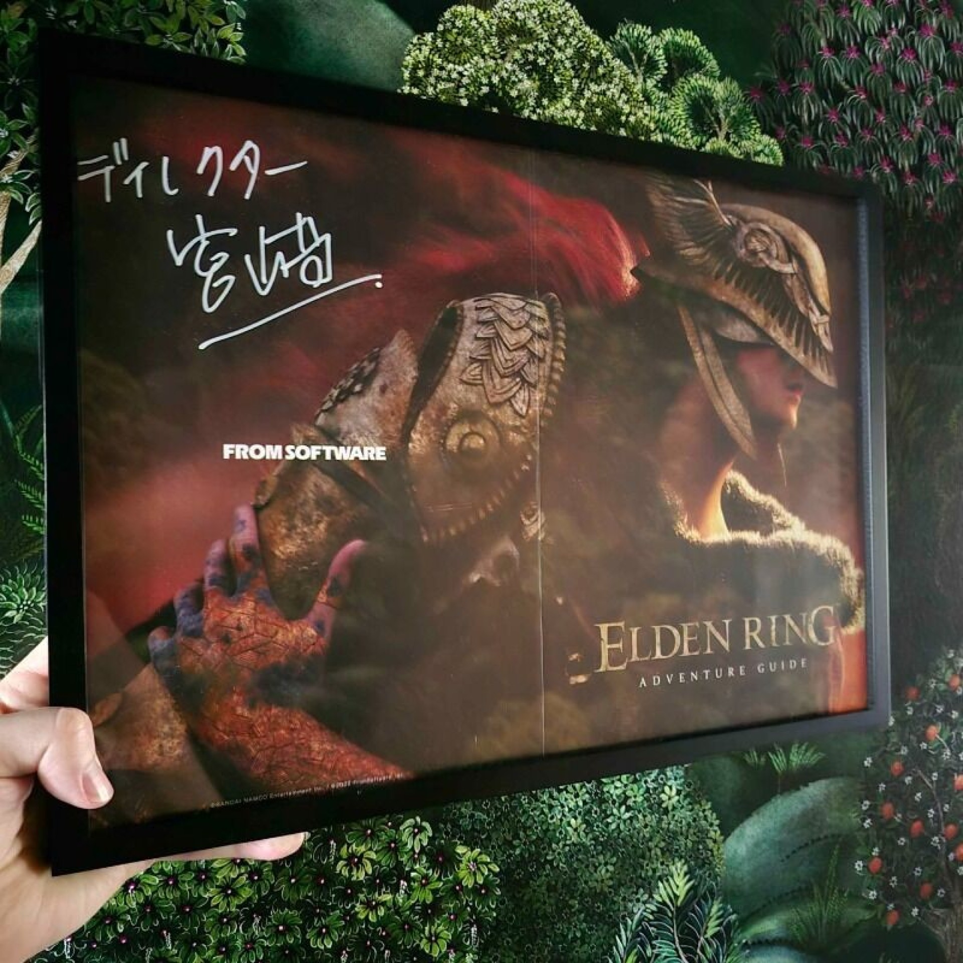 โปสเตอร์ Elden Ring พร้อมลายเซ็น Hidetaka Miyazaki ทำยอดประมูลได้เกินห้าแสนบาทไปแล้ว