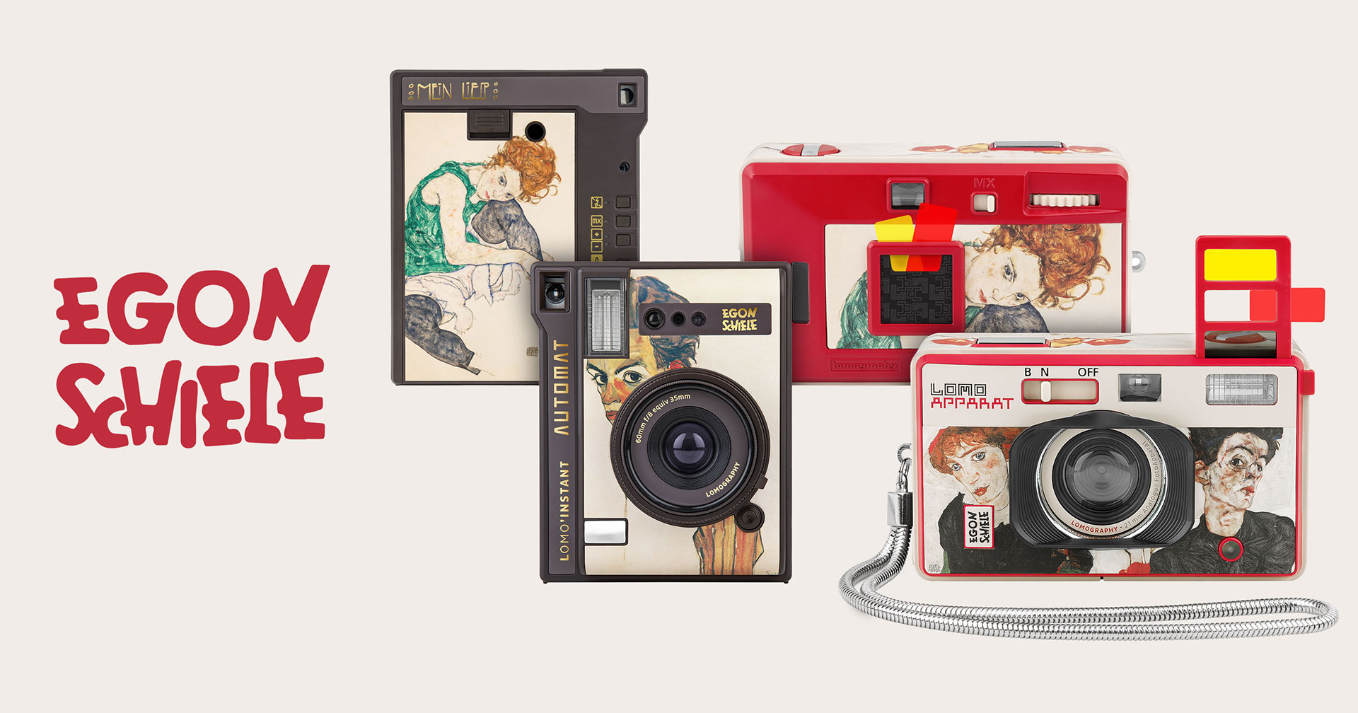 Lomography เปิดตัว 2 กล้องฟิล์มรุ่นพิเศษ ‘Schiele’ จากลวดลายผลงานศิลปินชาวออสเตรีย