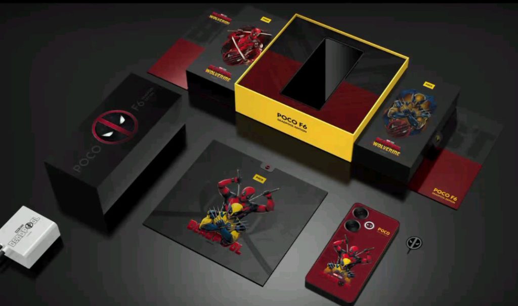 Poco F6 Deadpool Edition