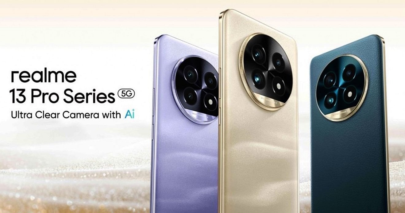 Realme เปิดตัว 13 Pro และ 13 Pro+ มาพร้อมระบบกล้อง Hyperimage+ พลัง AI และชิป Snapdragon 7s Gen 2