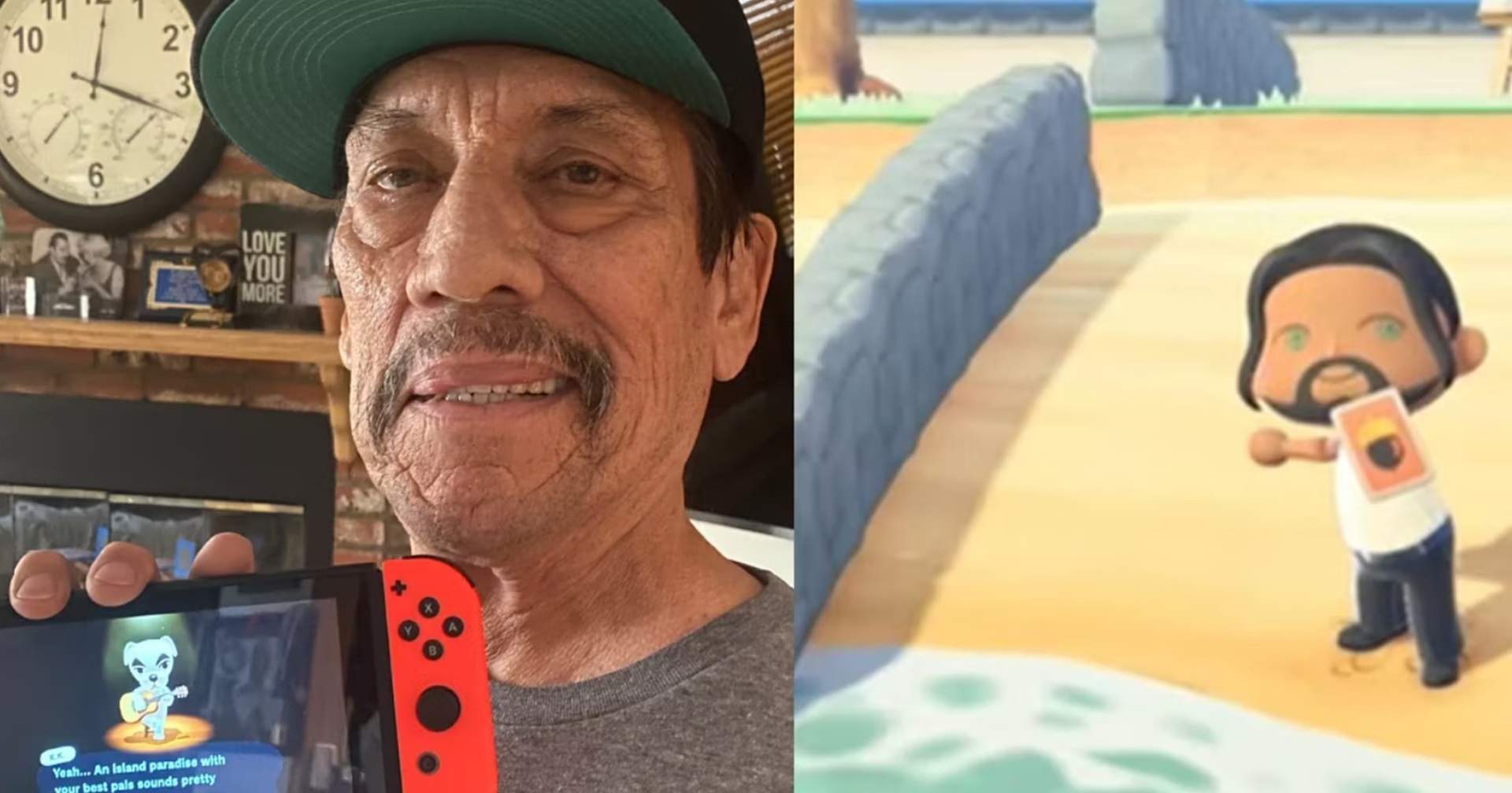 หน้าโหดแต่ชอบเกมมุ้งมิ้ง Danny Trejo ประกาศเป็นสาวก ‘Animal Crossing’