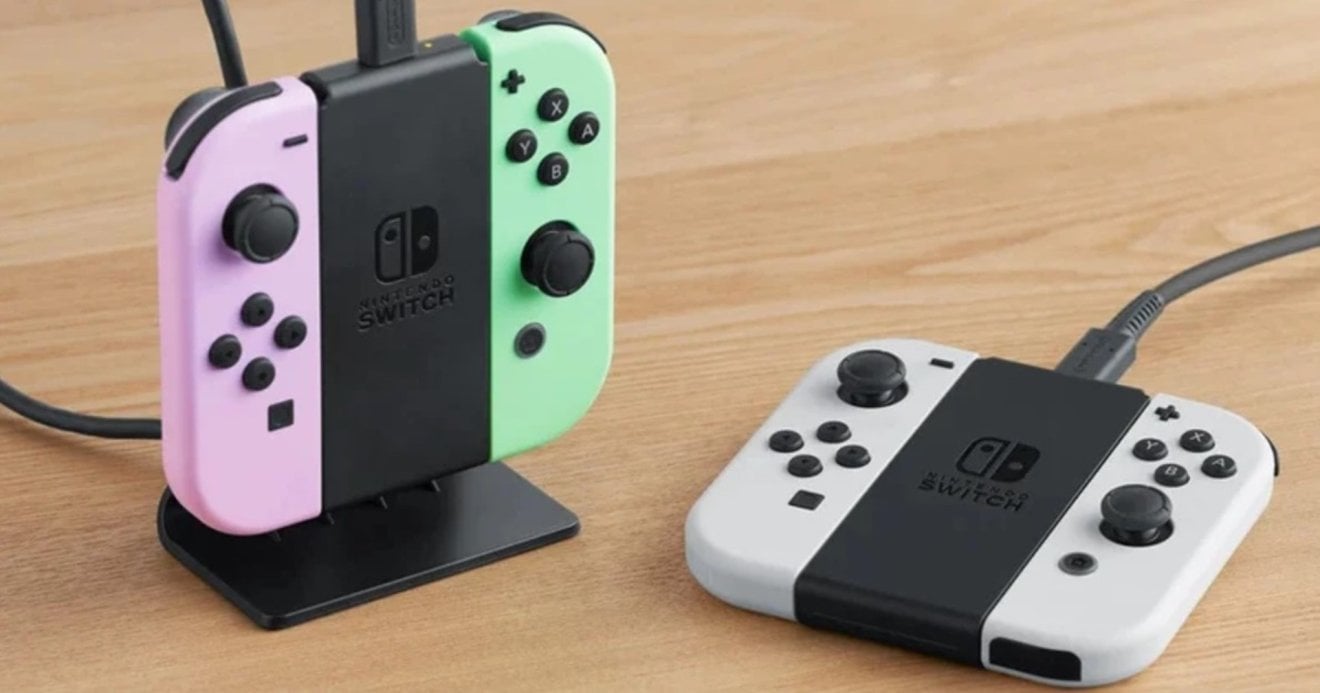 ไม่เปิดรุ่นใหม่แต่เปิดตัวอุปกรณ์เสริม Nintendo เปิดตัวที่ชาร์จ Switch Joy-Con พร้อมขาตั้ง
