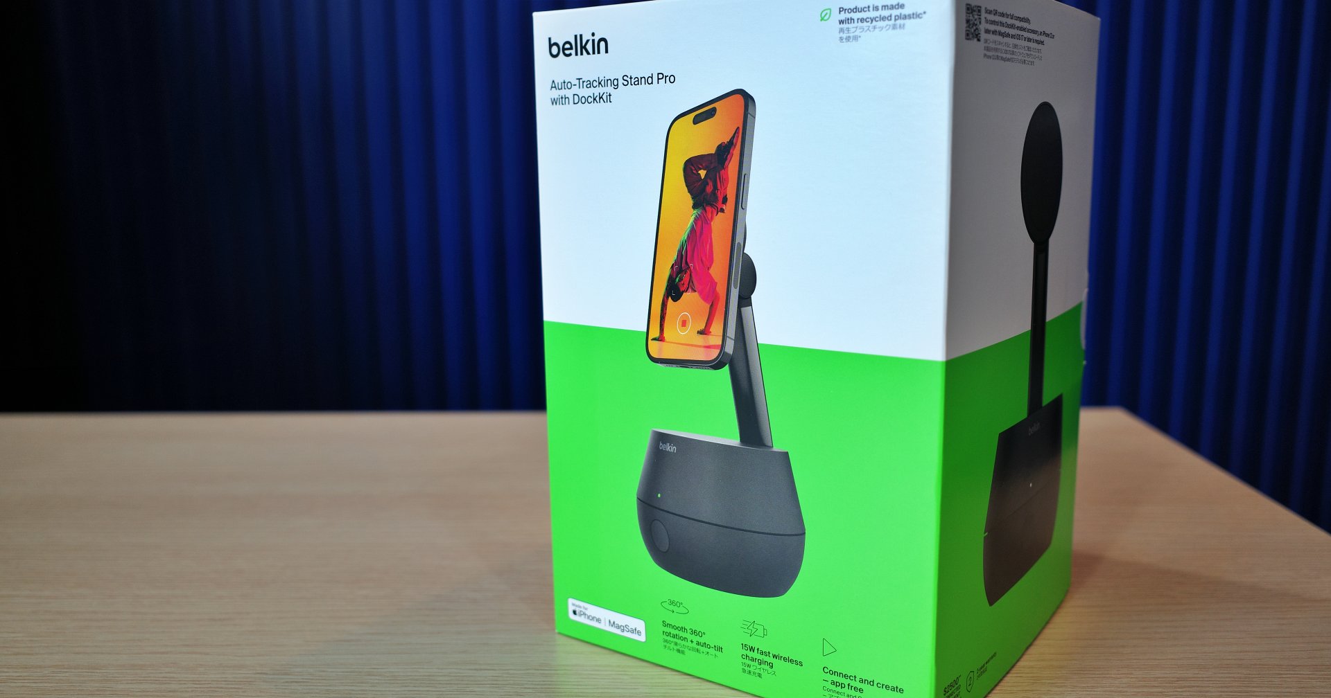 รีวิว Belkin Auto-Tracking Stand Pro แท่นชาร์จ iPhone ติดตามหน้าคนได้โดยไม่ต้องลงแอปฯ !