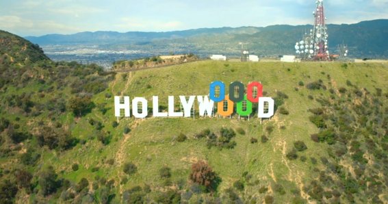 Tom Cruise 2024 Olympic NBC Hollywood Sign