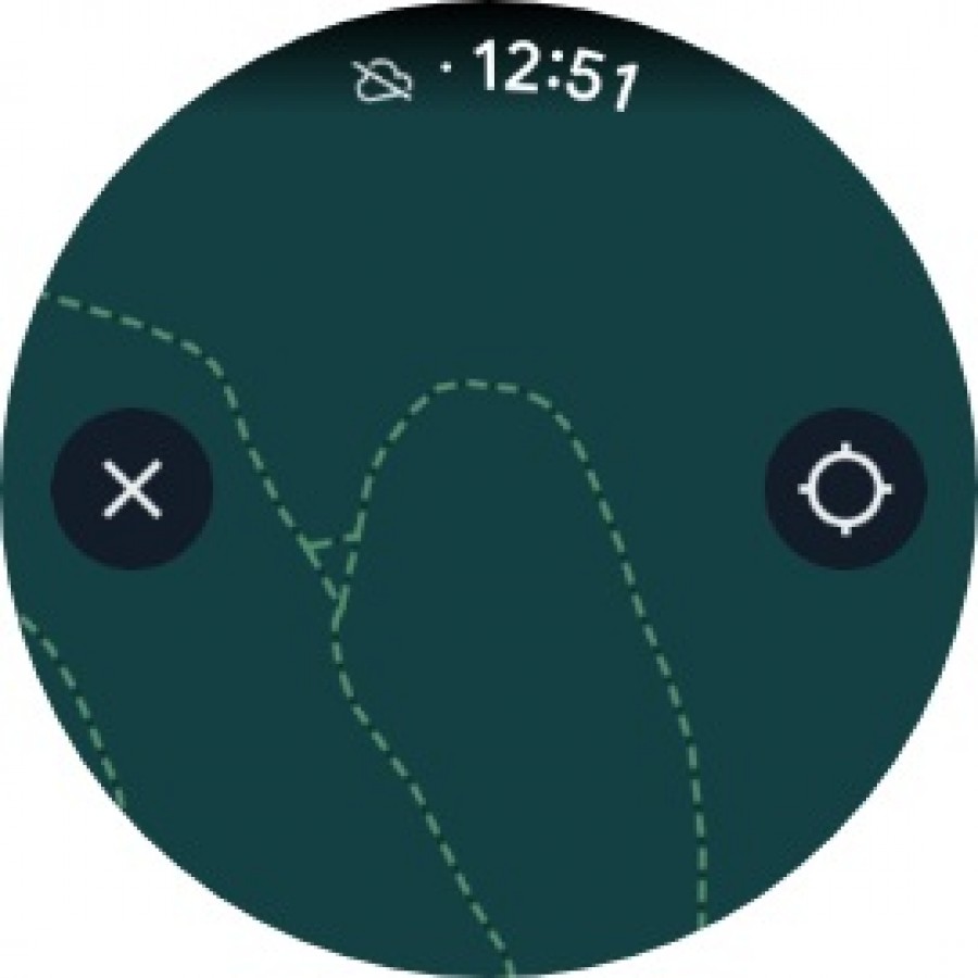 Google Maps Wear OS