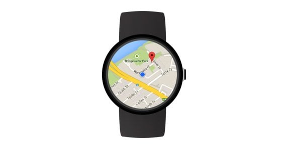 Google Maps Wear OS