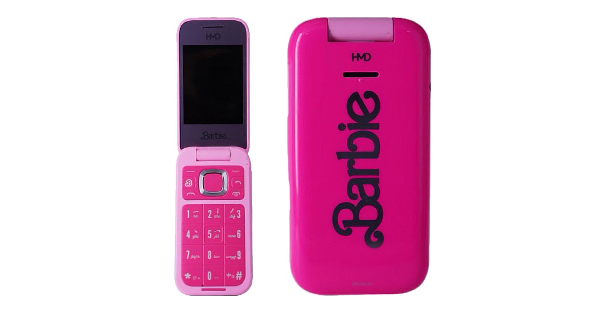 น่ารัก ! เตรียมพบกับ HMD Barbie Phone ในสไตล์ฝาพับ สีชมพูย้อนวัยสายหวาน