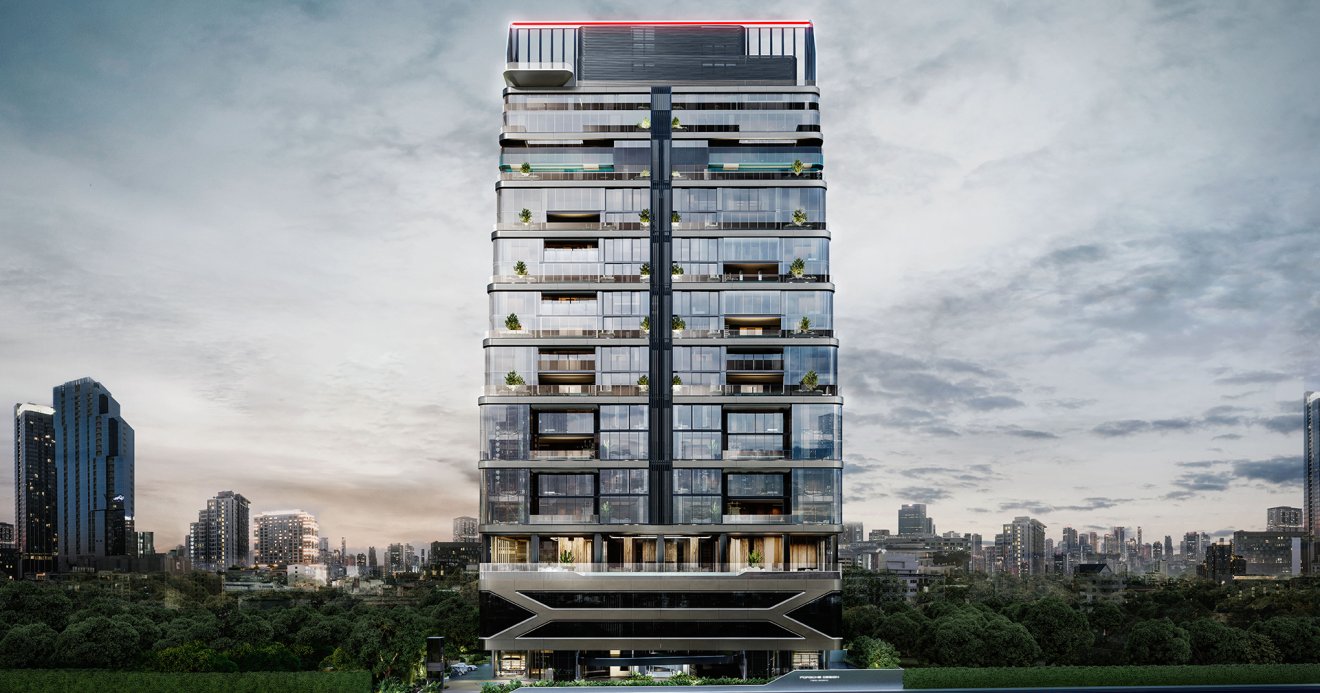 Porsche Design Tower แห่งที่ 3 ในโลก สุดหรูอัลตราลักชัวรี ตร.ม. ละ 1 ล้านบาท กลางสุขุมวิท