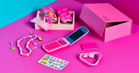 HMD เปิดตัว Barbie Phone สีชมพูสุดหวานในสไตล์เรโทรอันเป็นเอกลักษณ์