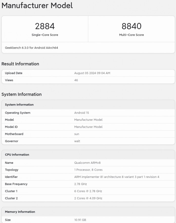 Qualcomm Snapdragon 8 Gen 4