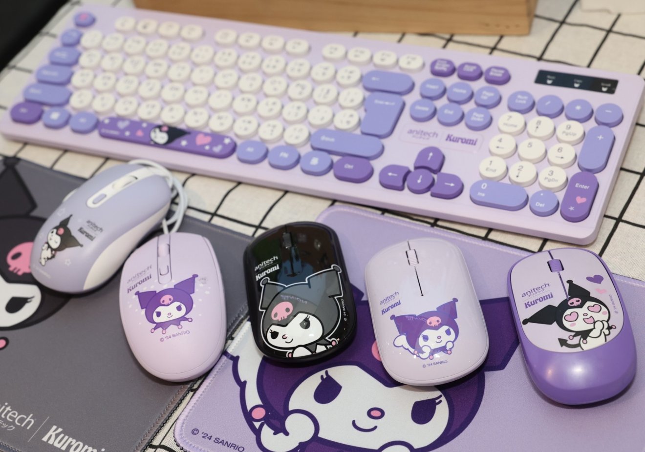 กระแสอาร์ตทอยมาแรง anitech จับมือ Sanrio ออกผลิตภัณฑ์ใหม่จากตัวละคร Kuromi และ Bad Badtz-Maru